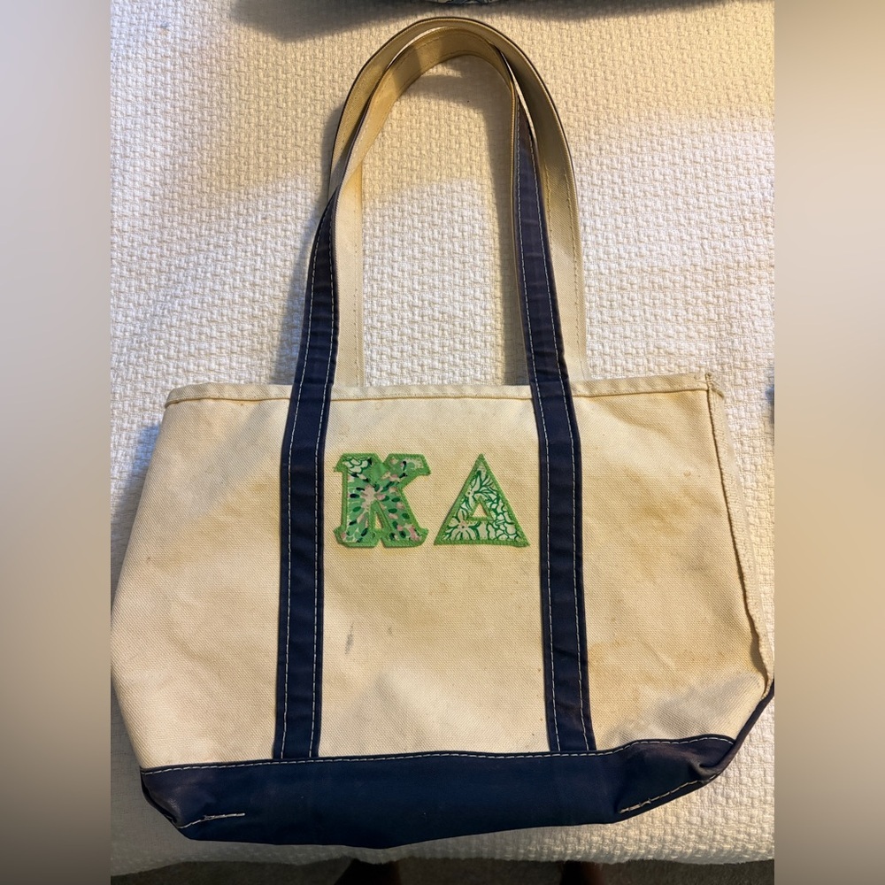 Kappa Delta LLBean Boat and Tote